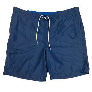 Goodfellow & Co Men's Size XXL Dark Blue 9" Board Swim Shorts Trunks NWT